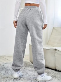 Resim CAONNES Gri Eşofman Paça Lastikli Ter Tutmayan Esnek Kumaş ŞAH MODA2GHGFKÖJJ 