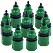 Resim 2-10 adet, Sulama Bahçe Sulama Serası için 1/4 (ID 4mm) veya 3/8 inç (8mm) Barbed Bağlantı Elemanı ile Hızlı Bağlantı Adaptörü 