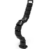 Resim Scs Pazar Masa Altı Kablo Toplayıcı Omurga Kanalı Siyah 1-10-15ADET 