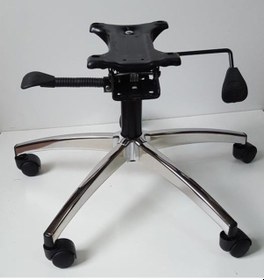 Resim Kamusalmarket Makam Sandalyesi Yıldız Ayağı Çift Kollu Kuyruklu Mekanizma Çap 7 