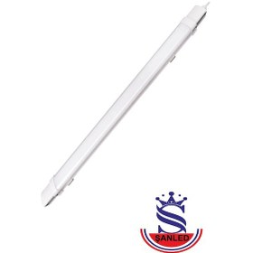 Resim 40w 120 Cm Yatay Led Etanj Armatür-trafolu Beyaz Işık 1 Adet Beyaz 