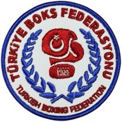 Resim Ex Patch Türkiye Boks Federasyonu Nakış Peç Patch 8 Cm 