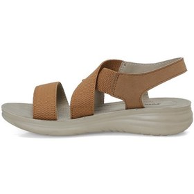 Resim Polaris 409073.z Kahverengi Kadın Dolgu Topuk Sandalet 409073.z6fx 000000000102251899 