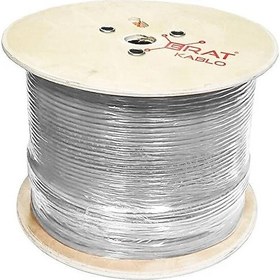 Resim ERAT EDC-250C6ULHG-500 500MT U/UTP CAT6 LS0H - HELOJEN FREE GRI 250MHZ 23AWG %100 BAKIR 