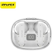 Resim Lasonstiges T86-beyaz Awei T86enc Kablosuz Bluetooth Kulaklık 4 Mikrofon Bluetooth Ipx6 Güçlü Su Geçirmez Bluetooth Kulaklık Enc Gürültü Azaltma 