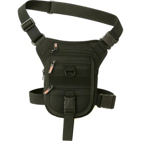 Resim Bel Çantası Bacak Çantası Siyah Özel Bölmeli Tabanca Taşıma Taktikal 