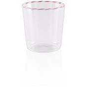 Resim Borosilikat Su Bardağı Kırmızı 320 Ml Brd0130 The Mia