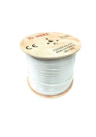 Resim Herz Rg6U4 Uydu Anten Kablosu 500Metre Beyaz 