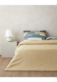 Resim English Home Mosaicca Kolay Ütülenir Çift Kişilik Nevresim Seti 200x220 Cm Hardal-yeşil Hardal-yeşil 