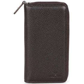 Resim Daniel Klein Dkl3016-3 Çanta Formunda Geniş Hacimli Fermuarlı Kahverengi Kadın Cüzdan&kartlık Kahverengi 