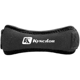 Resim Skycıty Ayarlanabilir Diz Patellar Tendon Destek Bandajı - Açık Hava Sporları İçin Siyah Dizlik Ve Pedli Koruyucu Kolluk Siyah 