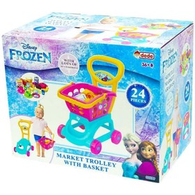Resim NW NessiWorld Frozen Sepetli Market Arabası 
