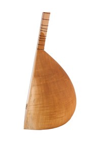 Resim Telli Çalgı Yapım Si Kesik Oyma Dut 41,5 Tekne Prfoesyonel Bağlama 