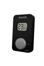 Resim Mars S10 Kablosuz Dijital Oda Termostatı Yüksek Hassasiyetli Siyah 