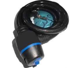 Resim Bimbambom Anahtarlı Bisiklet Kilidi 2 x 100 Cm (Itl020), Kesilmeyen Bisiklet Kilidi 