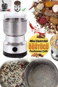 Resim Genel Markalar Elektrikli Baharat ve Kahve Öğütücüsü - Paslanmaz Çelik Mini Değirmen Çok Amaçlı Ev Tipi Elektrikli 