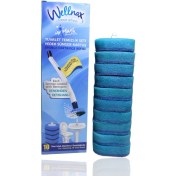 Resim Wellnax Breeze Refresh Kullan At Yedek 20 Adet Sünger Mavi Su ve Deterjanlı Tuvalet Süngeri X1 