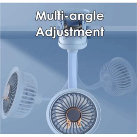 Resim glory home Bebek Arabası ve Oyun Alanlarında Kolay Kullanım: Klipsli Elektrikli Fan 