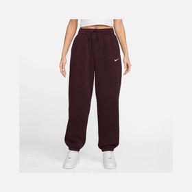 Resim Nike Sportswear Phoenix Fleece High-Waisted Oversized Kadın Pantolon 