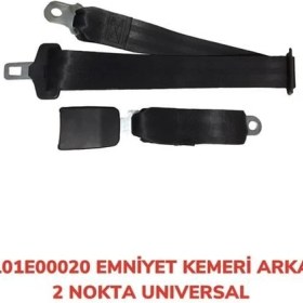Resim Aft 101E00020 - Emniyet Kemeri Arka 2 Nokta Statik Unıversal 