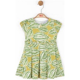 Resim Nk Kids Kız Bebek Leaf Elbise Yeşil 