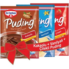 Resim Dr. Oetker Puding 3'lü 387 G 