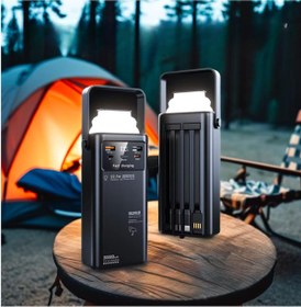 Resim EN SİGA 30.000 mAh Ultra Güçlü Powerbank Led Aydınlatmalı Taşıma Askı Hızlı Şarj 22,5w 