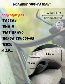 Resim Steklo.center Cam Kenar Kaplaması Gazelle Bmw Fiat Honda Isuzu Ve Diğerleri 149917958 