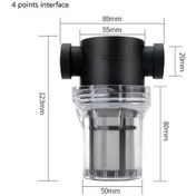 Resim Xuweiwei Su Borusu Ön Filtre Bahçe Sulama, 40 Mesh Arıtma Şartname 