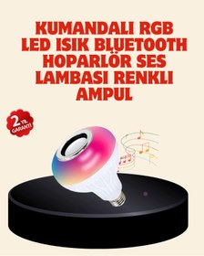 Resim shopwave Bluetooth Bağlantılı RGB LED Ampul – Şık ve Fonksiyonel 