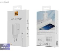 Resim Nettech NT-HCH02 10W Type-C Kablo + Şarj Aleti (Beyaz) NT-31156 