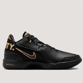 Resim Nike Lebron NXXT Gen Ampd Basketbol Ayakkabısı FJ1566-103 - Beyaz-Siyah - 44 