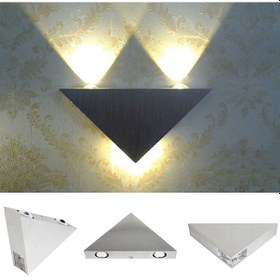 Resim Led Duvar Lambası 3W Modern Üçgen Duvar Işık 