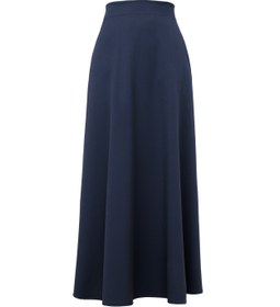Resim Lina Viskon Kloş Etek Antrasit - L/XL 