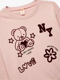 Resim Koton Kız Bebek Sweat 6Wmg10072Ak 