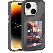 Resim Nezih Case Apple iPhone 14 Uyumlu Ekranı Yansıtan Akıllı NFC Kapak Kılıf 