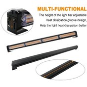 Resim Tongdashop Acil Durum Işık Barı Kehribar 16 Mod Ultra Parlak Cob Led 12v 24v Tak Çalıştır 