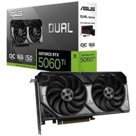 Resim ASUS DUAL-RTX5060TI-O16G, 16Gb, 128Bit, GDDR7, 1xHDMI, 3xDP GAMING Ekran Kartı 