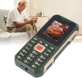 Resim Jectse Yaşlı çocuklar Için Kilidi açılmış Kıdemli Cep Telefonu, 2G Sağlam Telefon, çift SIM, çift LED el Feneri, 3.5mm Kulaklık jakı. (AB fişi) 