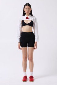 Resim Bisikletçi Siyah Şort - 36 