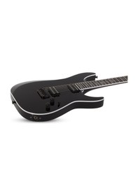 Resim Schecter Reaper-6 Custom Elektro Gitar (Parlak Siyah) 