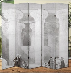 Resim dbsanat Tarih Temalı Özel Tasarım Paravan Room Divider 180 x 200 cm 