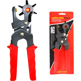 Resim tuhafiyecimiz Yüksek Kalite 6 Farklı Boy Kemer Delme Pensesi - Çarklı Zımba 