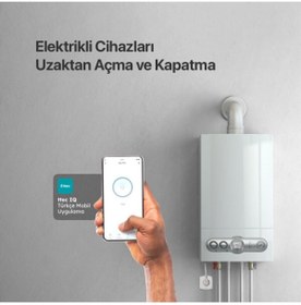 Resim Ttec Akım Korumalı Uygulamalı 16a Wi-fi Akıllı Priz Akıllı Tasarruf Prizi Çocuk Kilidi Tüketim Takip 