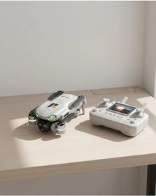 Resim Çift Kameralı Akıllı Engel Algılamalı Katlanabilir Drone 