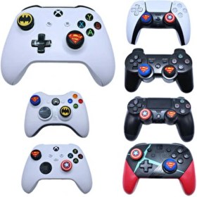 Resim Cafele Spider Man Ps3-Ps4-Ps5 -Xbox 360-XBOX S-Xbox x Uyumlu Analog Koruyucu-2 Adet 