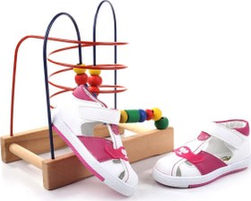 Resim Şirin Bebe 3811 Ortopedik Taban Kız Çocuk Yazlık Ayakkabı Sandalet 