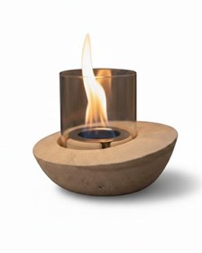 Resim Westonya Westart05 Aura Stone Masaüstü Bioethanol Şömine 