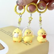 Resim En Son Yaratıcı Tasarım Moda Sevimli Küçük Sarı Ördek Serisi Küçük Kolye Oda Dekorasyonu Sırt Çantası Kolye Anahtarlık Kolye Çoklu Sahne Uygun Sevimli Küçük Nesneler 