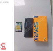 Resim Tecno Spark 7 Pro İkinci El TR | 128 GB 4 GB | Siyah 